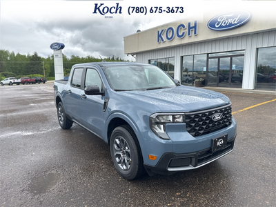 NEW 2026 Ford Maverick XLT - Azure Grey Metallic Tri-coat Exterior - $48,990 - Stock #A26178 - VIN 3FTTW8J38TRA97178