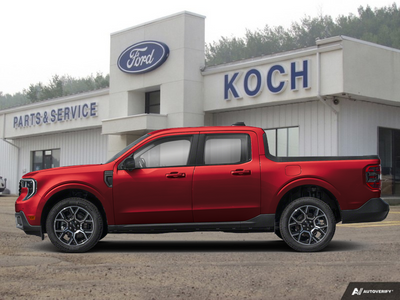 NEW 2026 Ford Maverick Lariat - Ruby Red Metallic Tinted Clearcoat Exterior - $56,445 - Stock #A26245 - VIN 3FTTW8S3XTRA97763