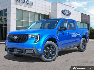 NEW 2026 Ford Maverick Lariat - Velocity Blue Metallic Exterior - $50,123 - Stock #E60973 - VIN 3FTTW8SA2TRB27708