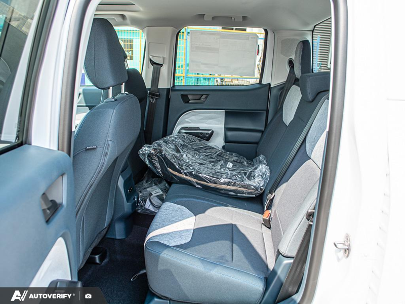NEW 2026 Ford Maverick XLT - Oxford White Exterior / NAVY PIER/ASPEN GREY, UNIQUE CLOTH FRONT BUCKET SEATS Interior - $44,069 - Stock #D60705 - VIN 3FTTW8J34TRB18902 - Photo 25