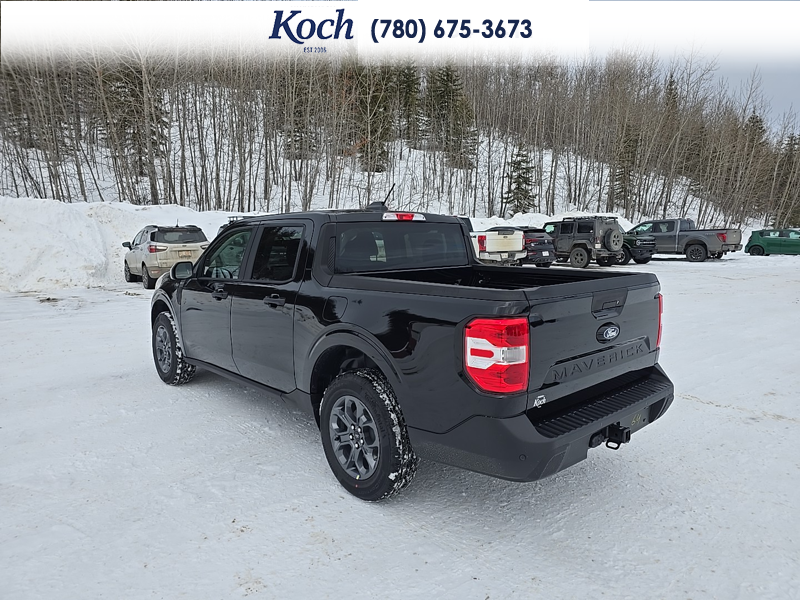 NEW 2026 Ford Maverick XLT - Shadow Black Exterior / BLACK LEATHER Interior - $46,140 - Stock #A26075 - VIN 3FTTW8JA1TRA51769 - Photo 3
