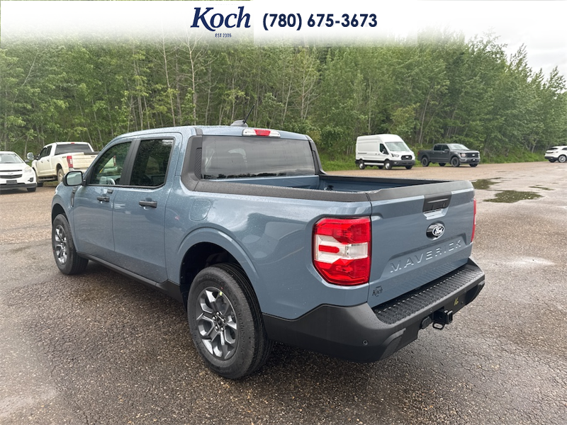 NEW 2026 Ford Maverick XLT - Azure Grey Metallic Tri-coat Exterior / BLACK CLOTH Interior - $48,990 - Stock #A26178 - VIN 3FTTW8J38TRA97178 - Photo 3