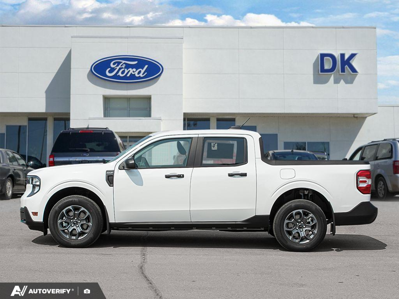 NEW 2026 Ford Maverick XLT - Oxford White Exterior / NAVY PIER/ASPEN GREY, UNIQUE CLOTH FRONT BUCKET SEATS Interior - $44,069 - Stock #D60705 - VIN 3FTTW8J34TRB18902 - Photo 3