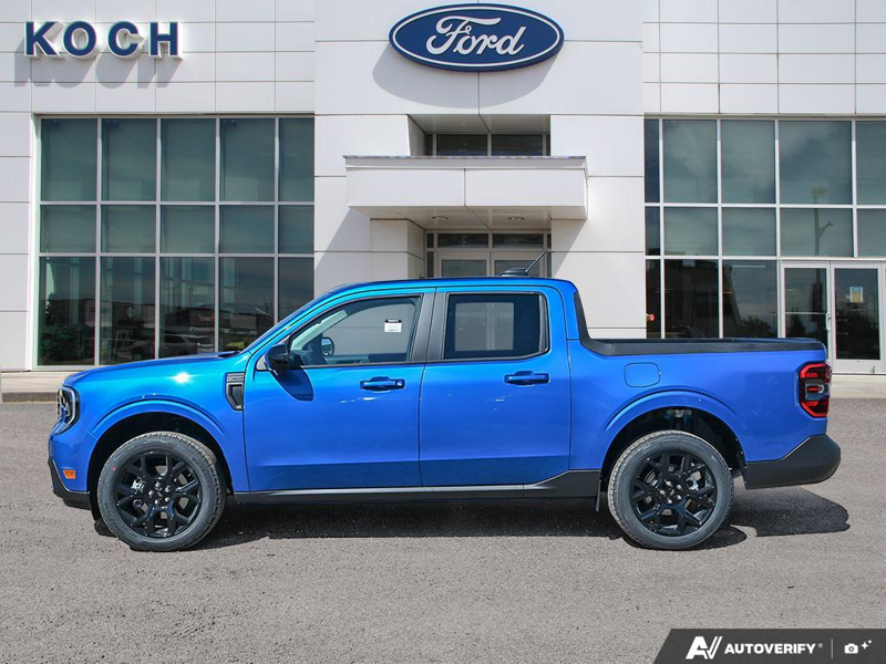 NEW 2026 Ford Maverick Lariat - Velocity Blue Metallic Exterior / BLACK ONYX, ACTIVEX TRIMMED HEATED FRONT BUCKET SEATS Interior - $50,123 - Stock #E60973 - VIN 3FTTW8SA2TRB27708 - Photo 3