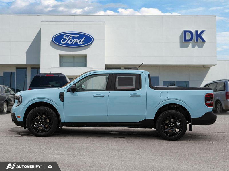 NEW 2026 Ford Maverick Lariat - Light Blue Exterior / BLACK ONYX, ACTIVEX TRIMMED HEATED FRONT BUCKET SEATS Interior - $53,348 - Stock #D60744 - VIN 3FTTW8S39TRB28002 - Photo 3