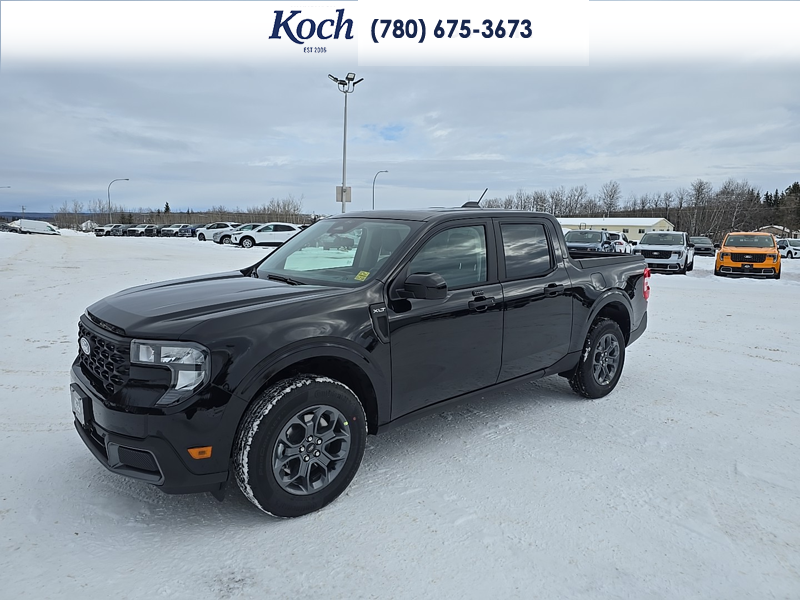 NEW 2026 Ford Maverick XLT - Shadow Black Exterior / BLACK LEATHER Interior - $46,140 - Stock #A26075 - VIN 3FTTW8JA1TRA51769 - Photo 4