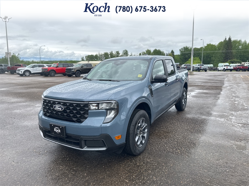 NEW 2026 Ford Maverick XLT - Azure Grey Metallic Tri-coat Exterior / BLACK CLOTH Interior - $48,990 - Stock #A26178 - VIN 3FTTW8J38TRA97178 - Photo 4