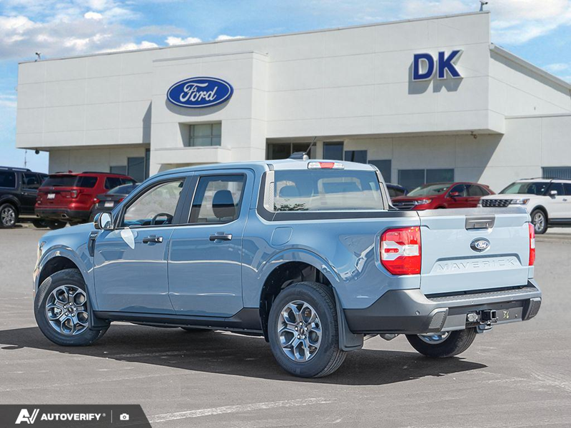 NEW 2026 Ford Maverick XLT - Azure Grey Metallic Tri-coat Exterior / NAVY PIER Interior - $47,882 - Stock #D60589 - VIN 3FTTW8J39TRA97366 - Photo 4