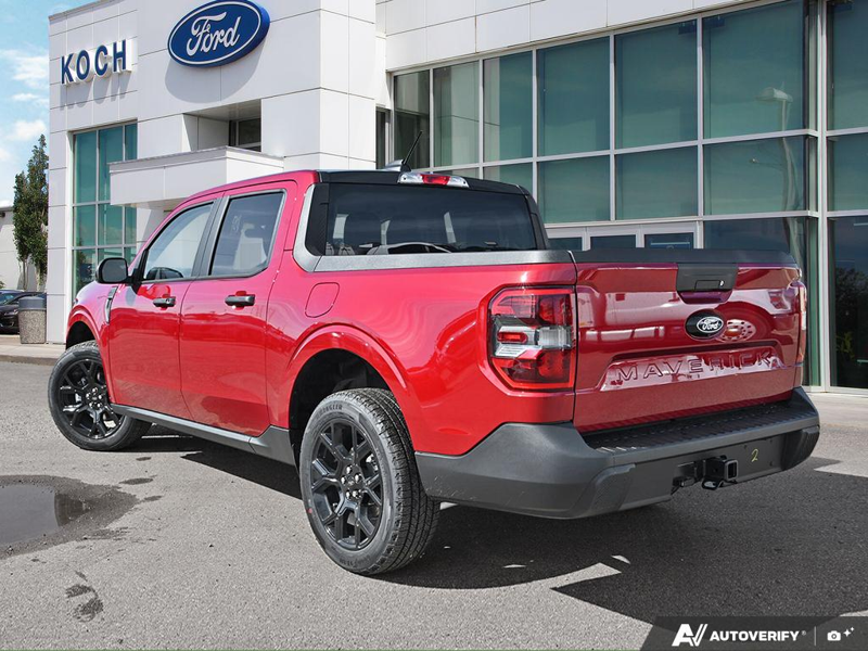 NEW 2026 Ford Maverick XLT - Ruby Red Tri-coat Metallic Exterior / BLACK ONYX Interior - $44,597 - Stock #E60879 - VIN 3FTTW8J30TRB20159 - Photo 4