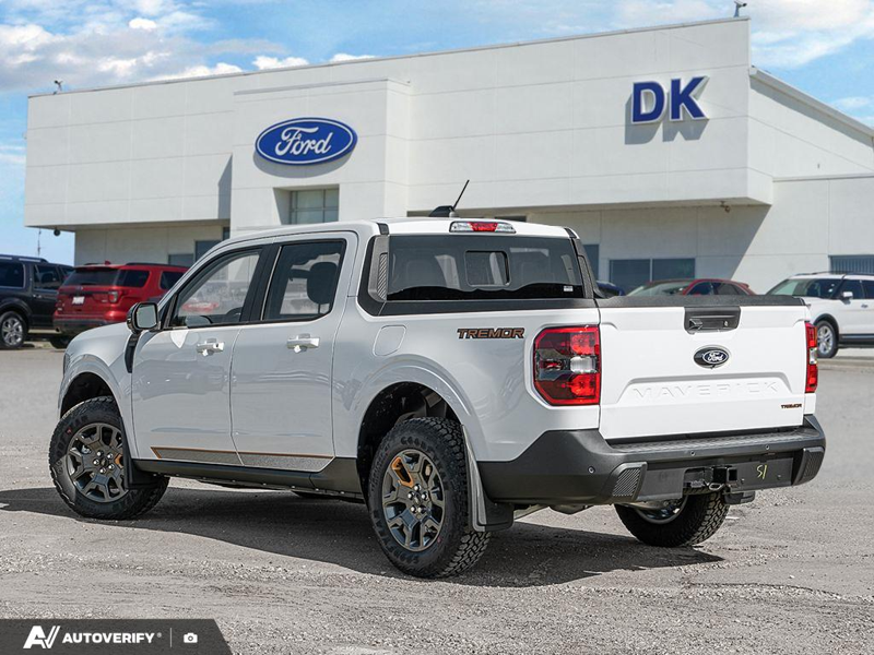 NEW 2026 Ford Maverick Tremor - Oxford White Exterior / BLACK ONYX Interior - $50,643 - Stock #D60718 - VIN 3FTTW8NA4TRB27544 - Photo 4