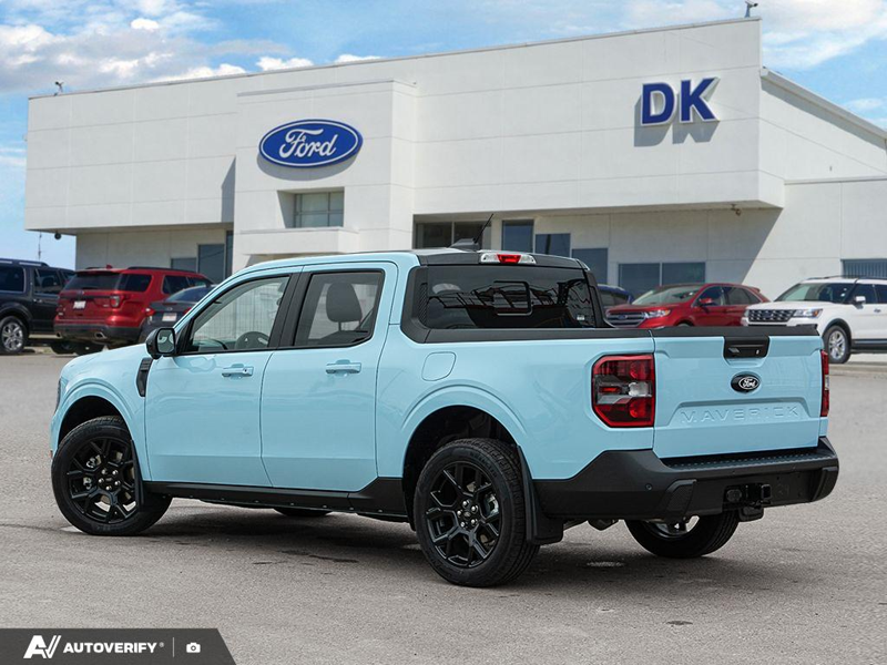 NEW 2026 Ford Maverick Lariat - Light Blue Exterior / BLACK ONYX, ACTIVEX TRIMMED HEATED FRONT BUCKET SEATS Interior - $53,348 - Stock #D60744 - VIN 3FTTW8S39TRB28002 - Photo 4