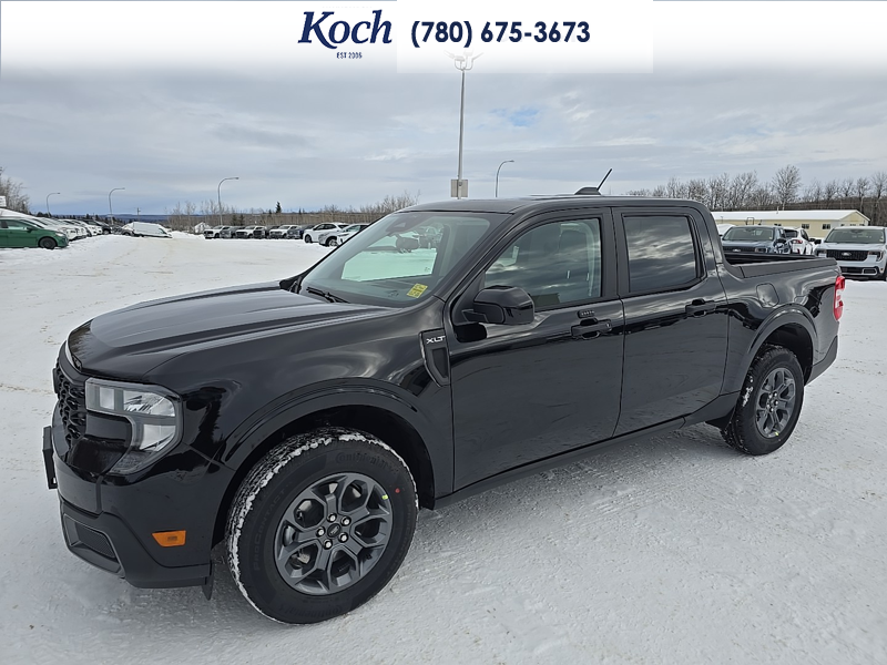 NEW 2026 Ford Maverick XLT - Shadow Black Exterior / BLACK LEATHER Interior - $46,140 - Stock #A26075 - VIN 3FTTW8JA1TRA51769 - Photo 5