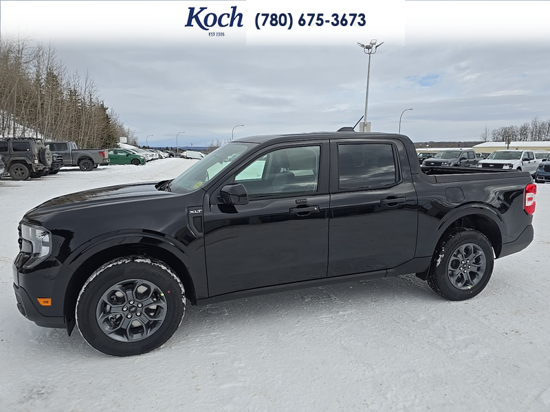 NEW 2026 Ford Maverick XLT - Shadow Black Exterior / BLACK LEATHER Interior - $46,140 - Stock #A26075 - VIN 3FTTW8JA1TRA51769 - Photo 6