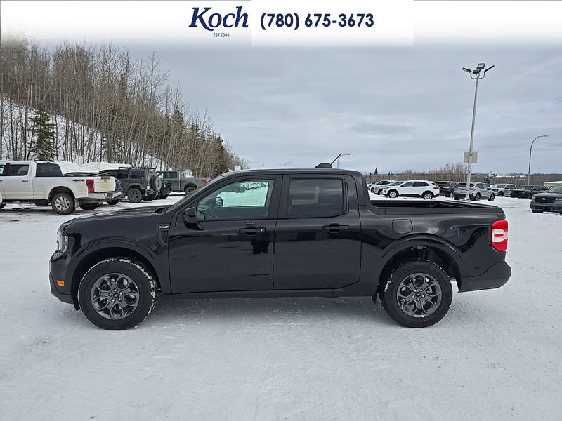 NEW 2026 Ford Maverick XLT - Shadow Black Exterior / BLACK LEATHER Interior - $46,140 - Stock #A26075 - VIN 3FTTW8JA1TRA51769 - Photo 7