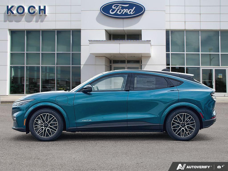 NEW 2026 Ford Mustang Mach-E Premium AWD - Adriatic Blue Metallic Exterior / BLACK ONYX, HEATED/VENTILATED ACTIVEX BUCKET SEATS Interior - $60,624 - Stock #E60976 - VIN 3FMTK3SU4TMA21312 - Photo 3