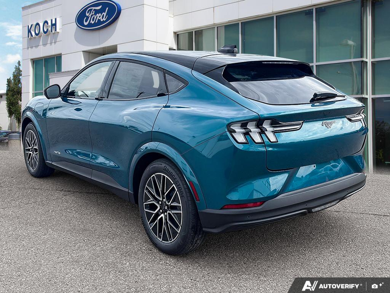 NEW 2026 Ford Mustang Mach-E Premium AWD - Adriatic Blue Metallic Exterior / BLACK ONYX, HEATED/VENTILATED ACTIVEX BUCKET SEATS Interior - $60,624 - Stock #E60976 - VIN 3FMTK3SU4TMA21312 - Photo 4
