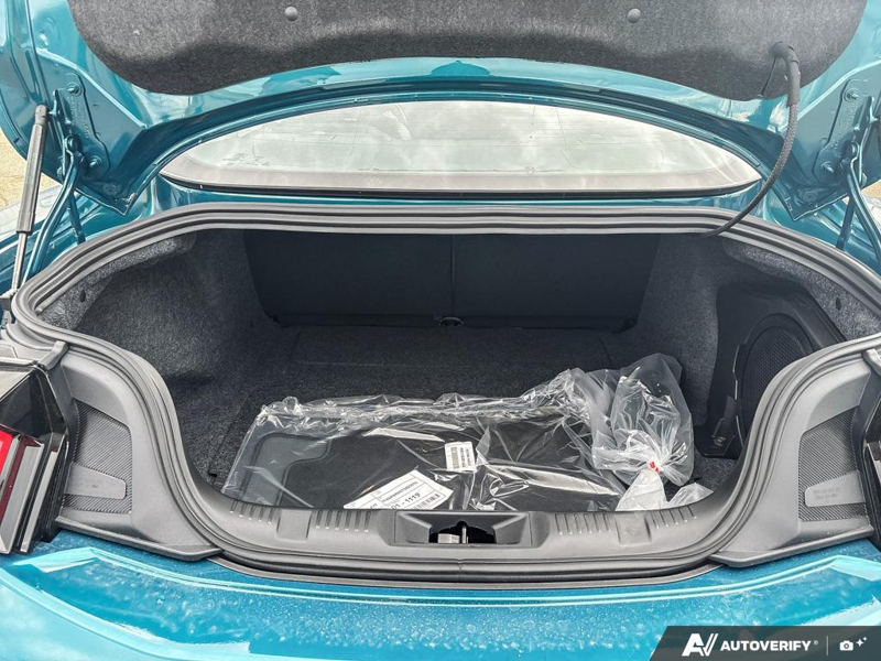 NEW 2026 Ford Mustang Dark Horse - Adriatic Blue Metallic Exterior / BLACK W/BLUE ACCENTS, CLOTH/VINYL HEATED BUCKET SEATS Interior - $78,944 - Stock #E60780 - VIN 1FA6P8R05T5503575 - Photo 12