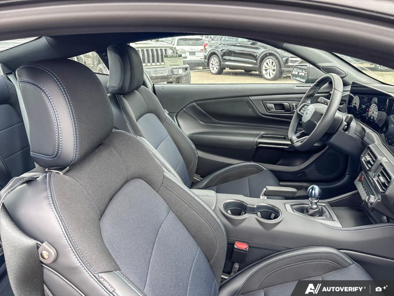 NEW 2026 Ford Mustang Dark Horse - Adriatic Blue Metallic Exterior / BLACK W/BLUE ACCENTS, CLOTH/VINYL HEATED BUCKET SEATS Interior - $78,944 - Stock #E60780 - VIN 1FA6P8R05T5503575 - Photo 22