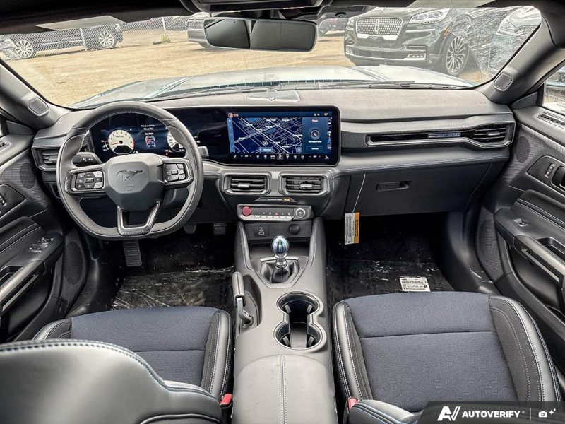 NEW 2026 Ford Mustang Dark Horse - Adriatic Blue Metallic Exterior / BLACK W/BLUE ACCENTS, CLOTH/VINYL HEATED BUCKET SEATS Interior - $78,944 - Stock #E60780 - VIN 1FA6P8R05T5503575 - Photo 24