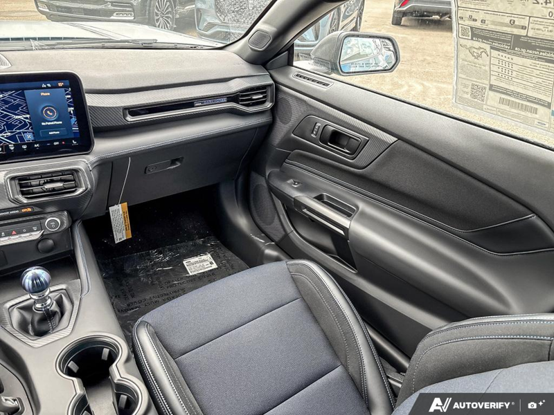 NEW 2026 Ford Mustang Dark Horse - Adriatic Blue Metallic Exterior / BLACK W/BLUE ACCENTS, CLOTH/VINYL HEATED BUCKET SEATS Interior - $78,944 - Stock #E60780 - VIN 1FA6P8R05T5503575 - Photo 25