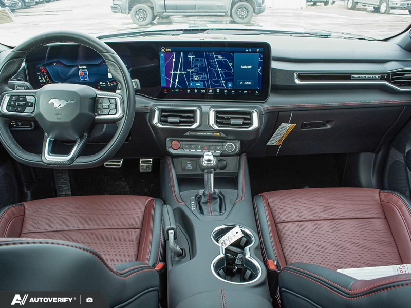 NEW 2026 Ford Mustang GT Premium - Shadow Black Exterior / CARMINE RED LEATHER-TRIMMED Interior - $70,999 - Stock #D60171 - VIN 1FA6P8CF8T5404360 - Photo 27
