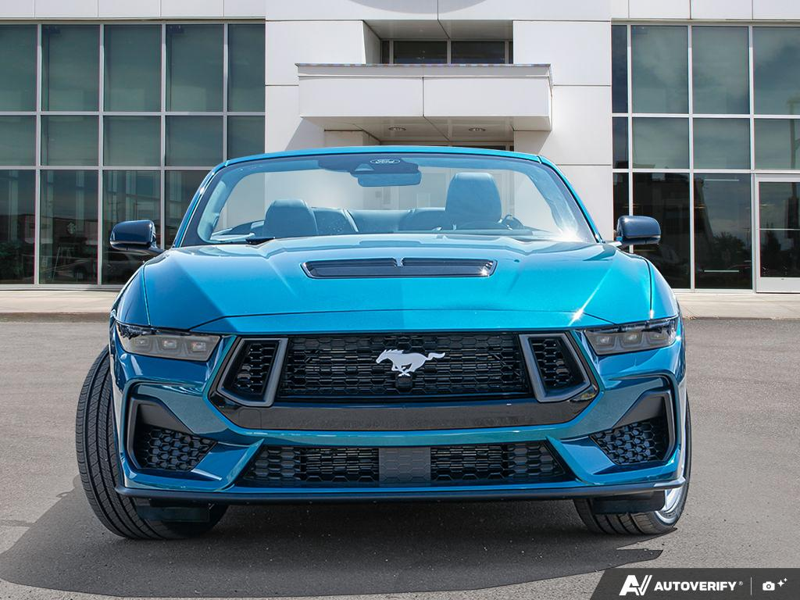 NEW 2026 Ford Mustang GT Premium Convertible - Adriatic Blue Metallic Exterior / BLACK ONYX TRIM Interior - $69,203 - Stock #E60105 - VIN 1FAGP8FF6T5103795 - Photo 2