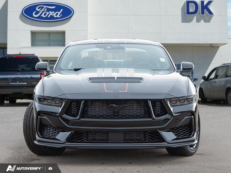 NEW 2026 Ford Mustang GT Premium - Shadow Black Exterior / CARMINE RED LEATHER-TRIMMED Interior - $70,999 - Stock #D60171 - VIN 1FA6P8CF8T5404360 - Photo 2