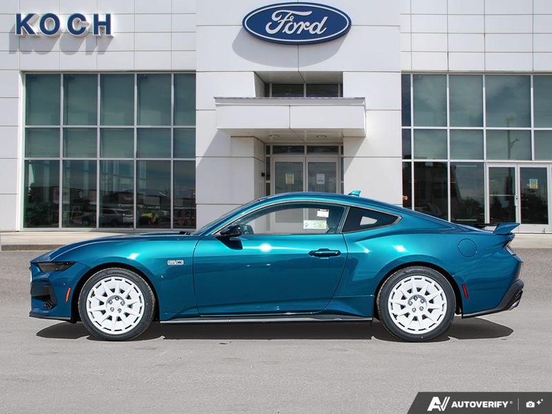 NEW 2026 Ford Mustang GT Premium - Adriatic Blue Metallic Exterior / BLACK ONYX TRIM Interior - $74,624 - Stock #E60117 - VIN 1FA6P8CF1T5401106 - Photo 3
