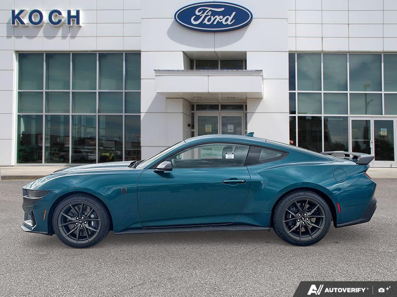 NEW 2026 Ford Mustang Dark Horse - Adriatic Blue Metallic Exterior / BLACK W/BLUE ACCENTS, CLOTH/VINYL HEATED BUCKET SEATS Interior - $78,944 - Stock #E60780 - VIN 1FA6P8R05T5503575 - Photo 3