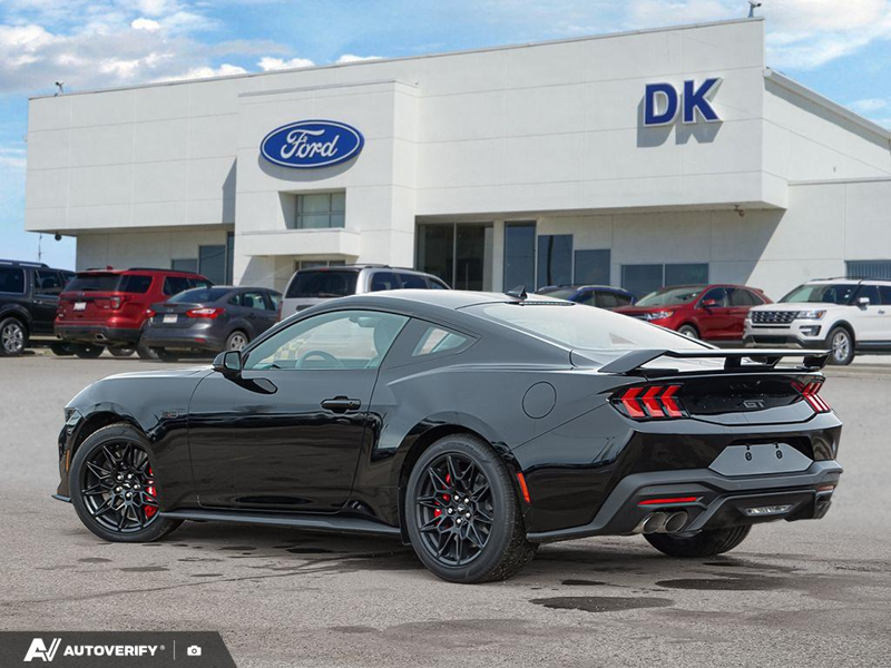 NEW 2026 Ford Mustang GT Premium - Shadow Black Exterior / CARMINE RED LEATHER-TRIMMED Interior - $70,999 - Stock #D60171 - VIN 1FA6P8CF8T5404360 - Photo 4