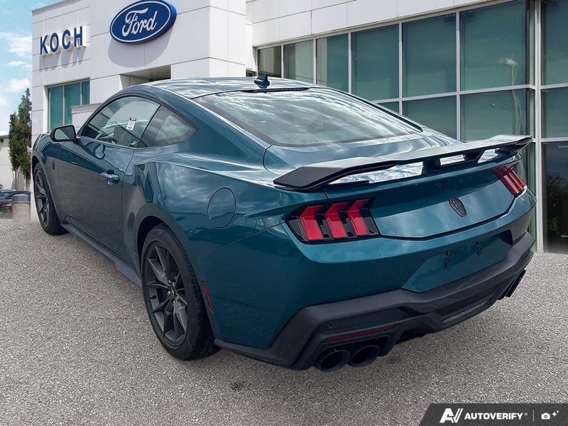 NEW 2026 Ford Mustang Dark Horse - Adriatic Blue Metallic Exterior / BLACK W/BLUE ACCENTS, CLOTH/VINYL HEATED BUCKET SEATS Interior - $78,944 - Stock #E60780 - VIN 1FA6P8R05T5503575 - Photo 4