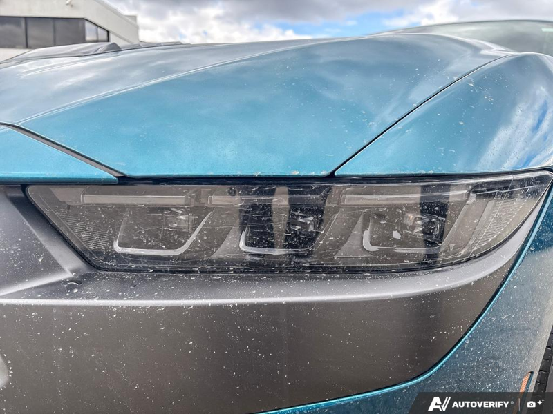 NEW 2026 Ford Mustang Dark Horse - Adriatic Blue Metallic Exterior / BLACK W/BLUE ACCENTS, CLOTH/VINYL HEATED BUCKET SEATS Interior - $78,944 - Stock #E60780 - VIN 1FA6P8R05T5503575 - Photo 8