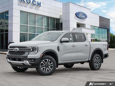 NEW 2026 Ford Ranger LARIAT - Avalanche Exterior - $62,794 - Stock #E60187 - VIN 1FTER4KP1TLE03825