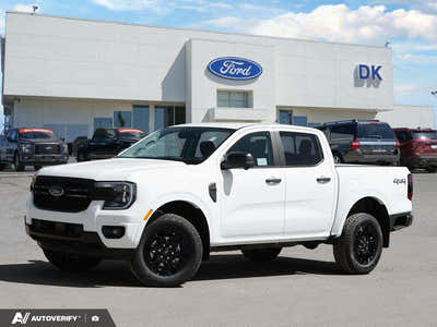 NEW 2026 Ford Ranger XLT - Oxford White Exterior - $55,508 - Stock #D60481 - VIN 1FTER4HH1TLE16638
