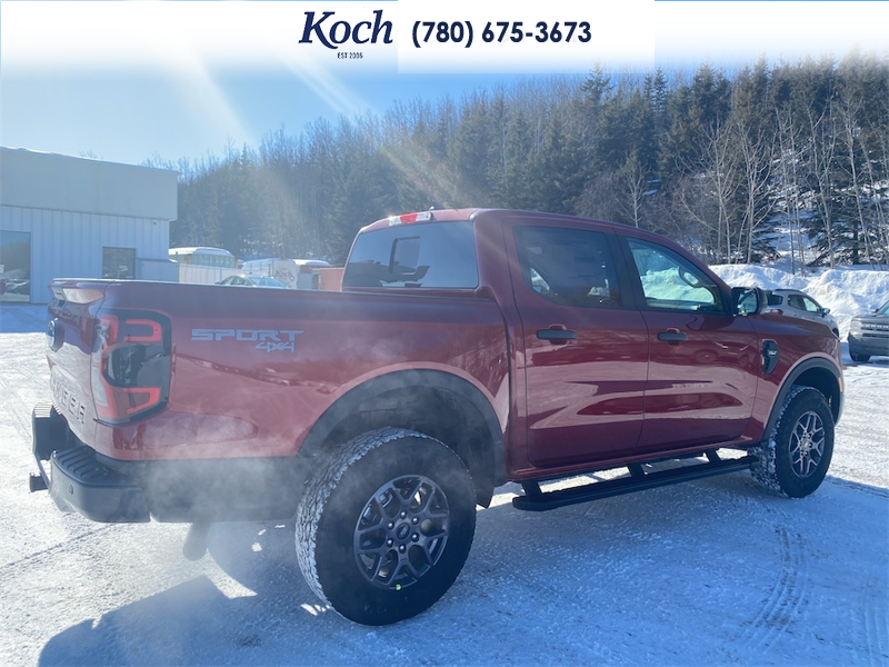 NEW 2026 Ford Ranger XLT - Ruby Red Tri-coat Metallic Exterior / BLACK ONYX XLT CLOTH Interior - $53,595 - Stock #A26074 - VIN 1FTER4HHXTLE09039 - Photo 11
