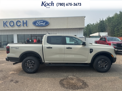 NEW 2026 Ford Ranger XLT - EBONY, CLOTH FRONT BUCKET SEATS Interior - $54,819 - Stock #A26220 - VIN 1FTER4HH4TLE28590