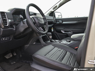 NEW 2026 Ford Ranger LARIAT - EBONY ACTIVEX TRIMMED Interior - $60,596 - Stock #E60357 - VIN 1FTER4KP9TLE07640