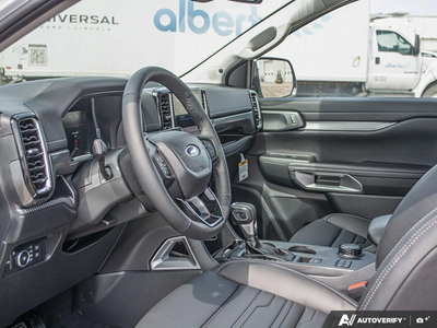 NEW 2026 Ford Ranger LARIAT - EBONY ACTIVEX TRIMMED Interior - $57,145 - Stock #E60531 - VIN 1FTER4KH5TLE13718