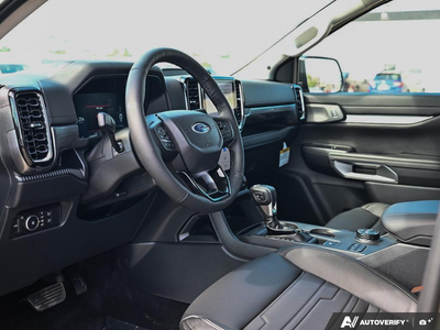 NEW 2026 Ford Ranger LARIAT - EBONY, ACTIVEX TRIMMED FRONT HEATED BUCKET SEATS Interior - $62,317 - Stock #E60934 - VIN 1FTER4KP2TLE29009