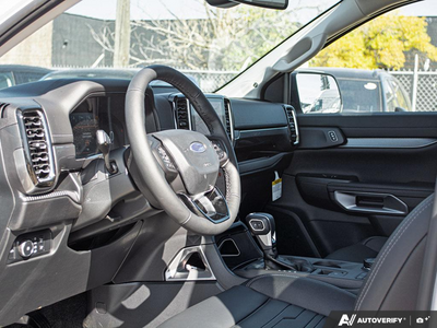 NEW 2026 Ford Ranger LARIAT - EBONY ACTIVEX TRIMMED Interior - $64,469 - Stock #E61070 - VIN 1FTER4KP6TLE37114