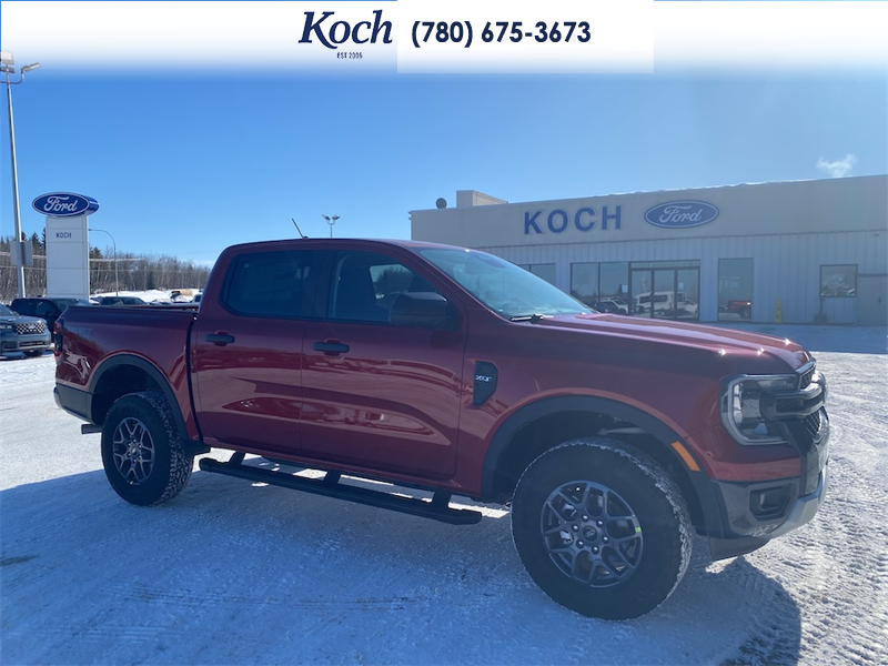 NEW 2026 Ford Ranger XLT - Ruby Red Tri-coat Metallic Exterior / BLACK ONYX XLT CLOTH Interior - $53,595 - Stock #A26074 - VIN 1FTER4HHXTLE09039 - Photo 14