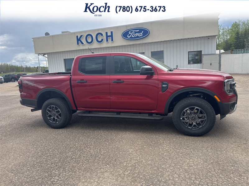 NEW 2026 Ford Ranger XLT - Ruby Red Tri-coat Metallic Exterior / BLACK ONYX XLT CLOTH Interior - $53,595 - Stock #A26074 - VIN 1FTER4HHXTLE09039 - Photo 14