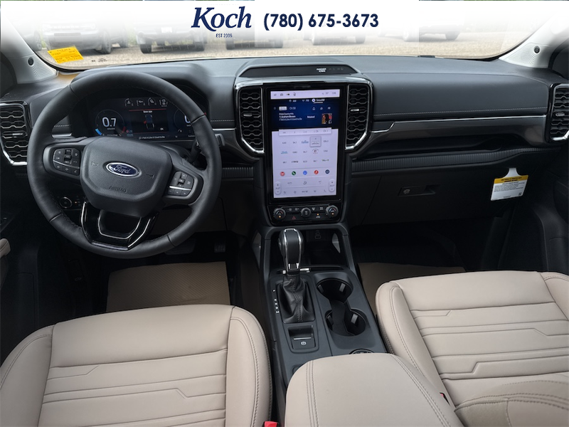 NEW 2026 Ford Ranger LARIAT - Desert Sand Exterior / SANDSTONE, ACTIVEX TRIMMED FRONT HEATED BUCKET SEATS Interior - $64,280 - Stock #A26247 - VIN 1FTER4KPXTLE37472 - Photo 19
