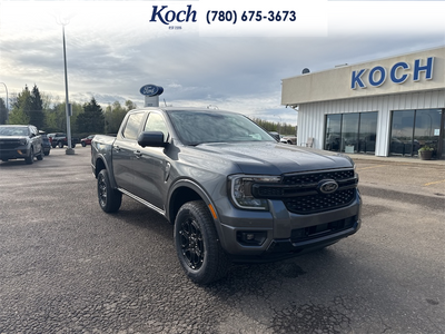 NEW 2026 Ford Ranger LARIAT - Carbonized Grey Metallic Exterior - $62,860 - Stock #A26192 - VIN 1FTER4KP5TLE17131