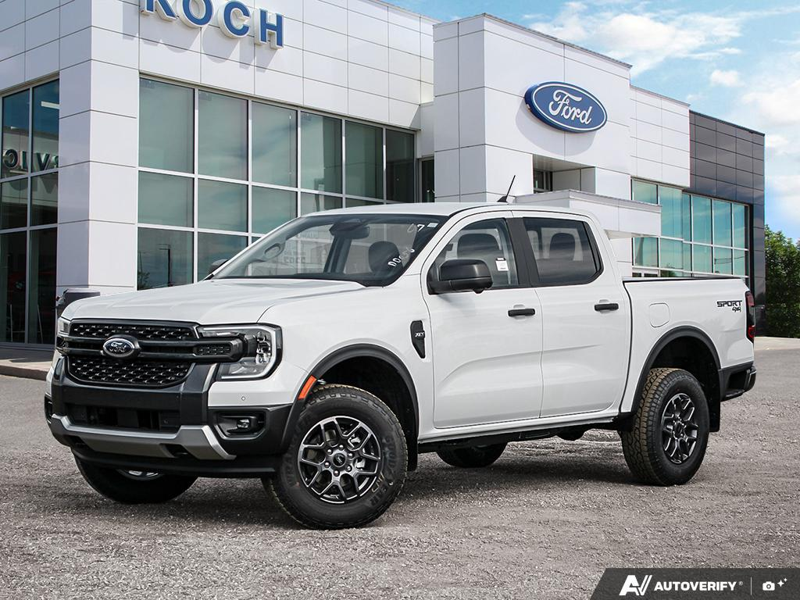 NEW 2026 Ford Ranger XLT - Oxford White Exterior / EBONY PREMIUM CLOTH Interior - $56,306 - Stock #E60636 - VIN 1FTER4HP3TLE16714 - Photo 1