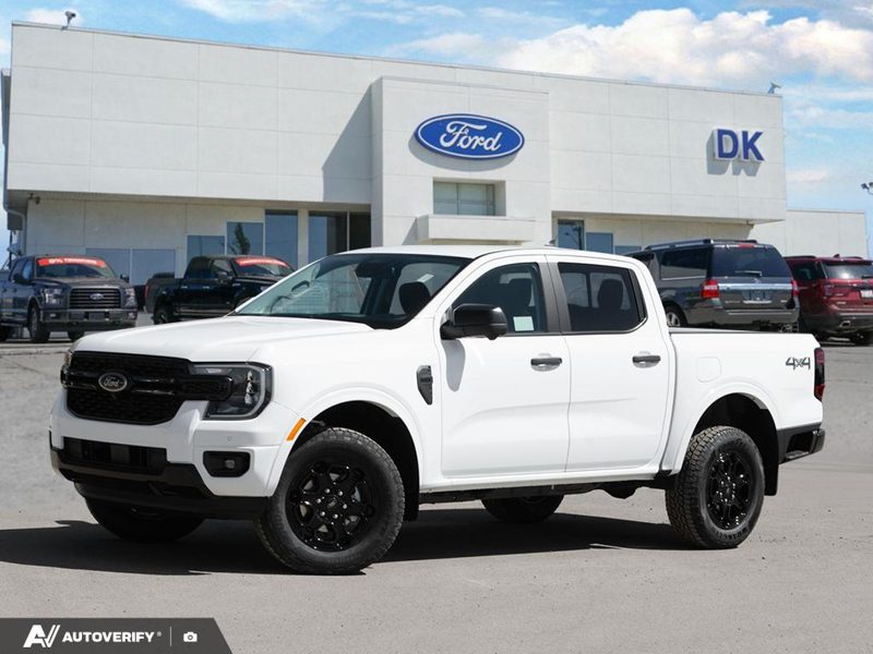 NEW 2026 Ford Ranger XLT - Oxford White Exterior / EBONY PREMIUM CLOTH Interior - $54,184 - Stock #D60481 - VIN 1FTER4HH1TLE16638 - Photo 1
