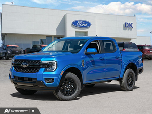 NEW 2026 Ford Ranger LARIAT - Velocity Blue Metallic Exterior - $58,581 - Stock #D60570 - VIN 1FTER4KH0TLE23136