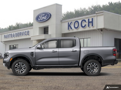 NEW 2026 Ford Ranger LARIAT - Marsh Grey Exterior - $61,661 - Stock #A26226 - VIN 1FTER4KP9TLE28990