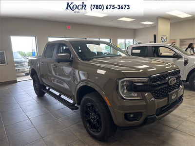 NEW 2026 Ford Ranger LARIAT - Marsh Grey Exterior - $61,661 - Stock #A26226 - VIN 1FTER4KP9TLE28990