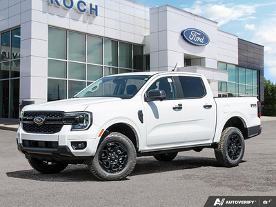 NEW 2026 Ford Ranger XLT - Oxford White Exterior - $56,913 - Stock #E60310 - VIN 1FTER4HP2TLE04246